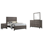 Watson 4-piece Full Bedroom Set Grey Oak
